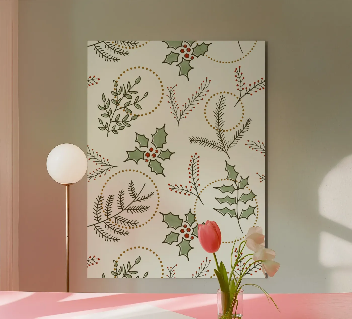 Classic Winter alluminio dibond da DesigndN Christmassy