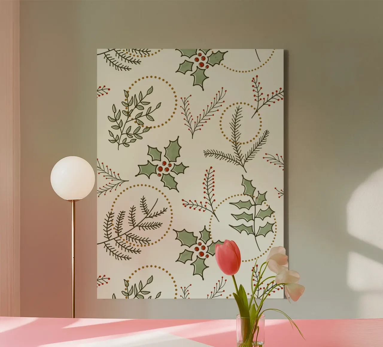 Classic Winter canvas van DesigndN Christmassy