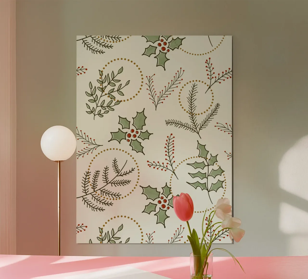 Classic Winter poster by DesigndN Christmassy