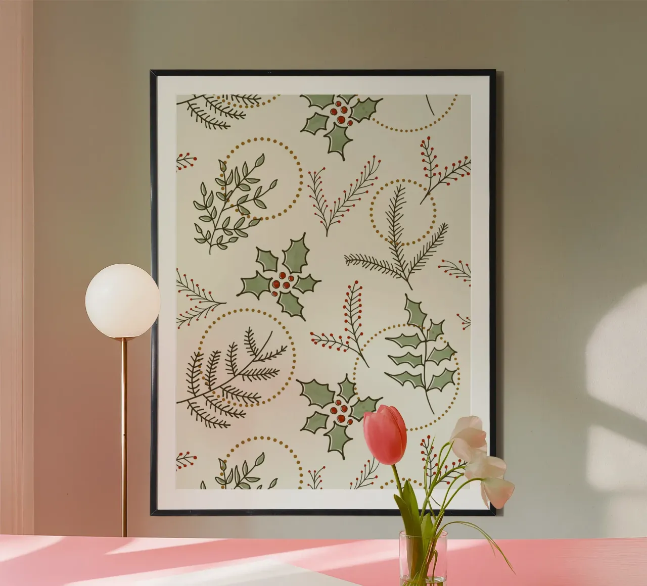 Classic Winter poster by DesigndN Christmassy