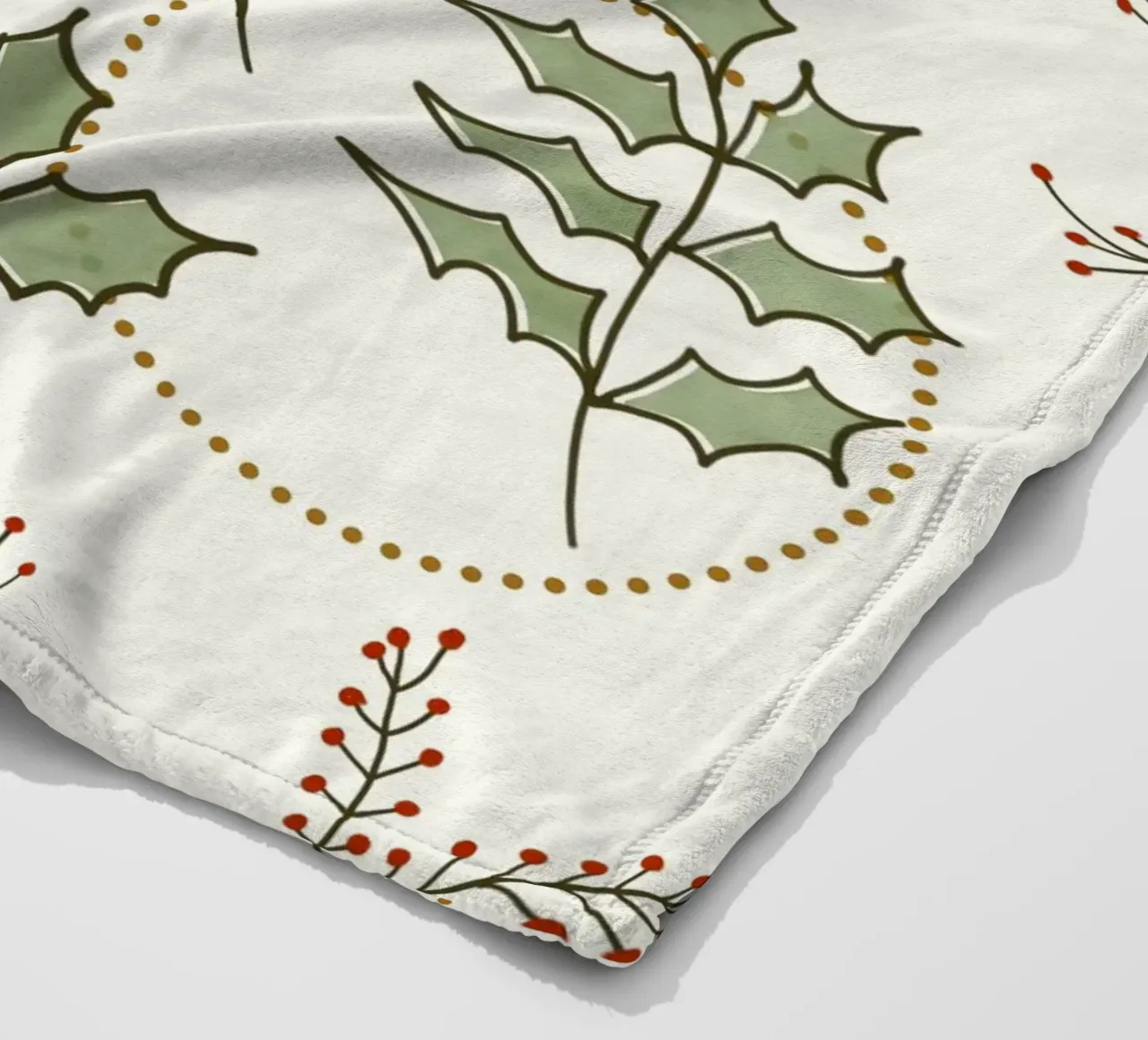 Classic Winter fleecedeken van DesigndN Christmassy