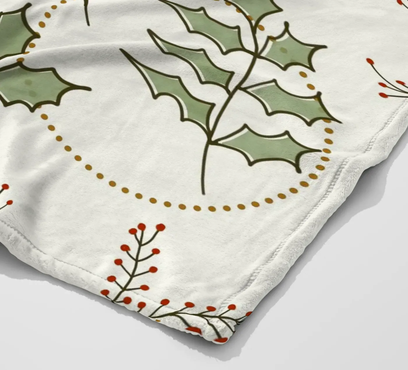 Classic Winter fleecedeken van DesigndN Christmassy
