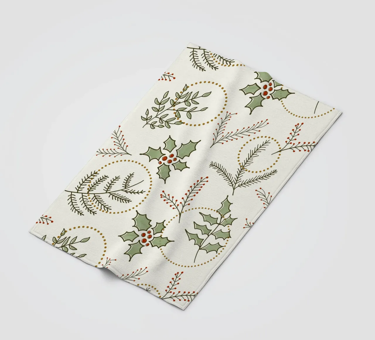 Classic Winter fleecedeken van DesigndN Christmassy