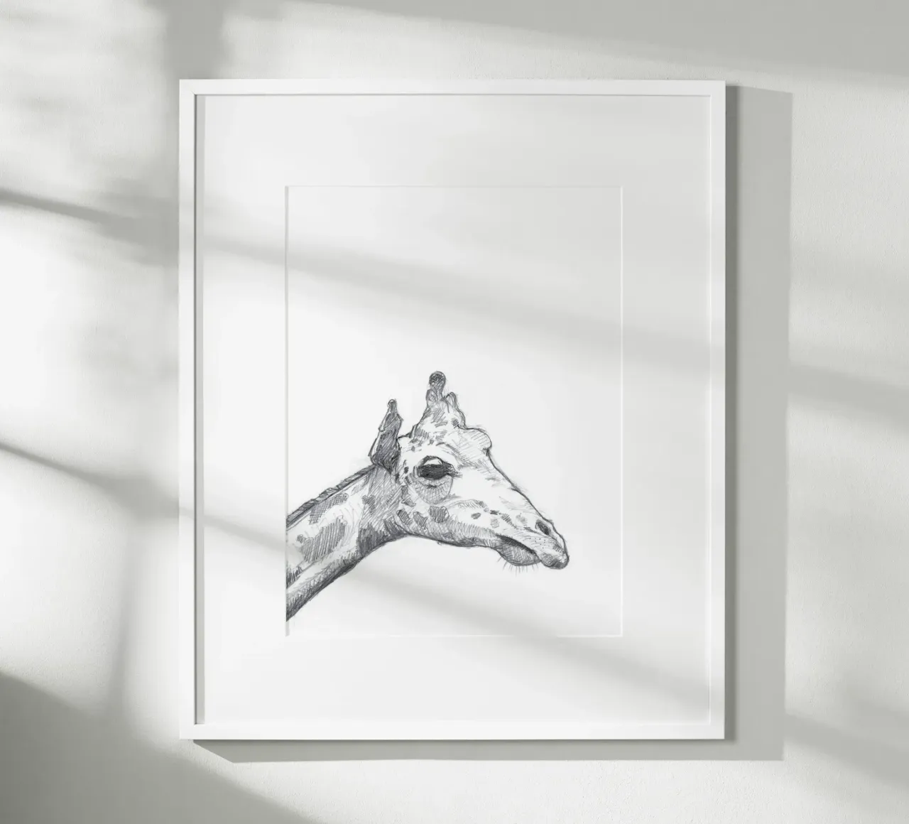 Giraffa poster da studio stine
