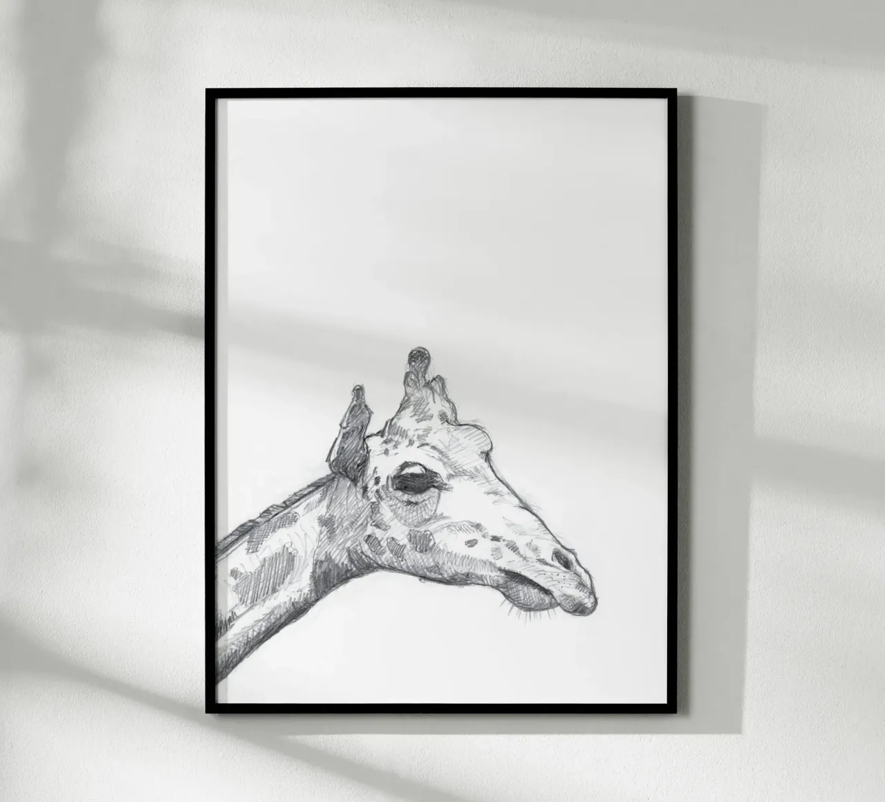 Giraffa poster da studio stine