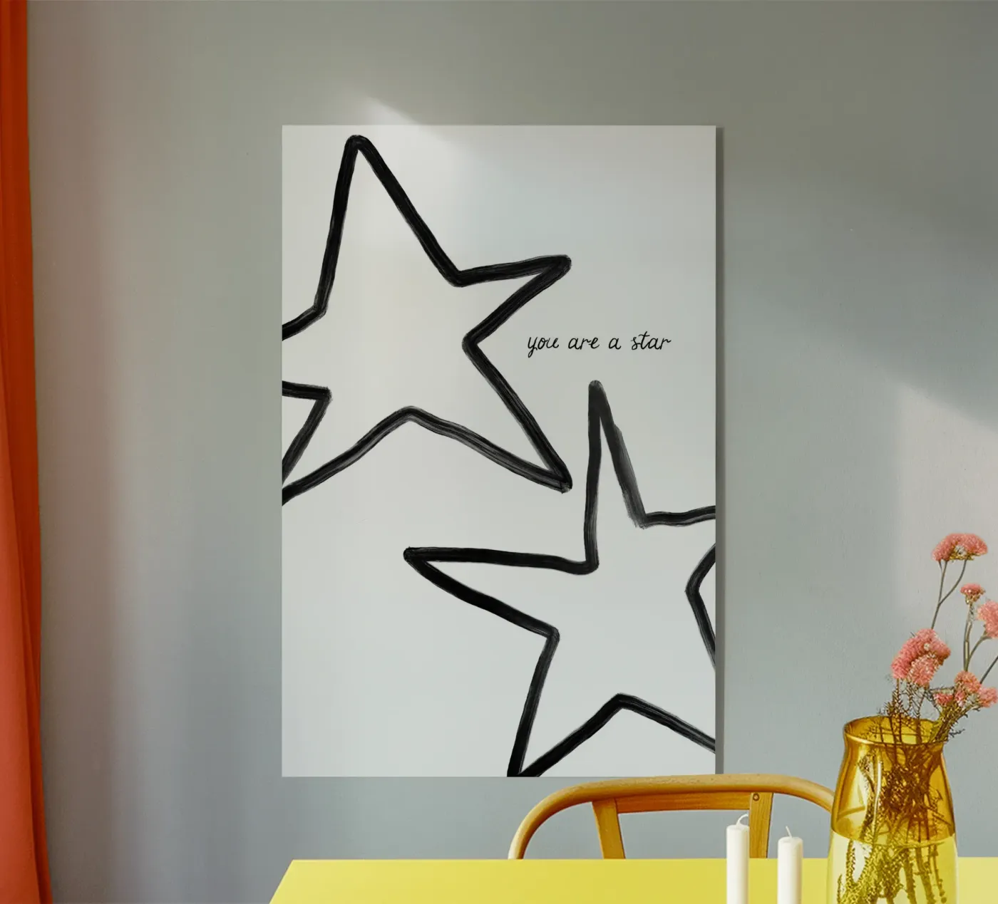 You Are A Star plexiglass da treechild