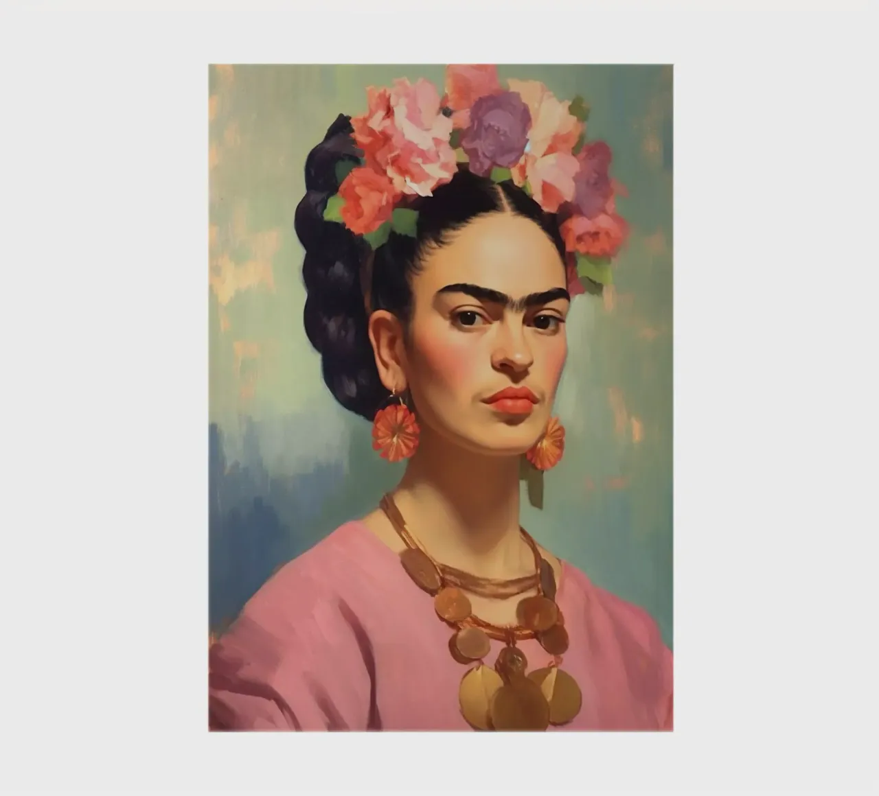 Frida Kahlo "Boundless Expression" notebook by Fantasias Florales