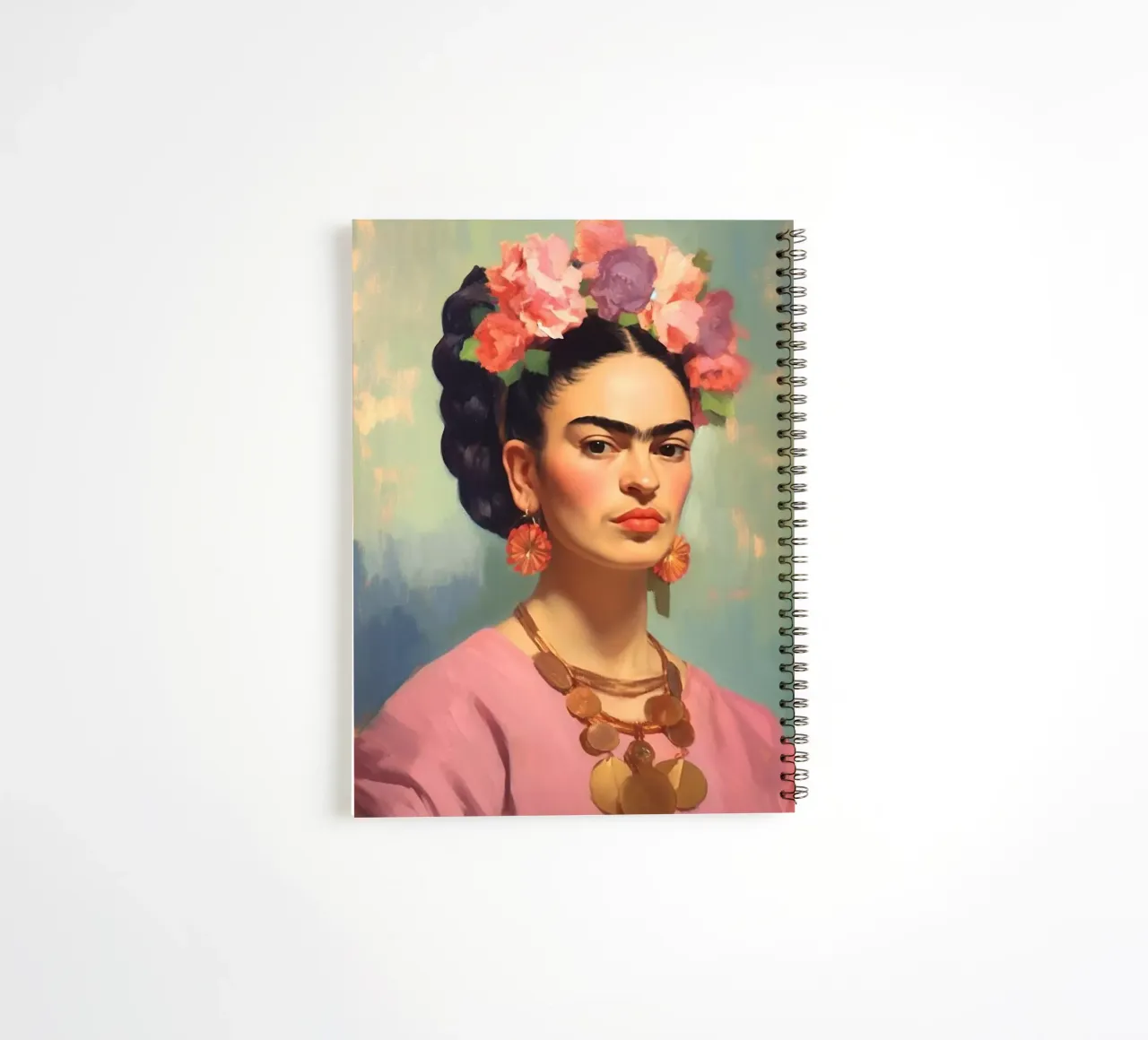 Frida Kahlo "Boundless Expression" diario ad anelli da Fantasias Florales
