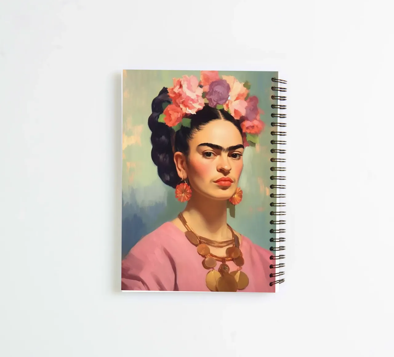 Frida Kahlo "Boundless Expression" diario ad anelli da Fantasias Florales