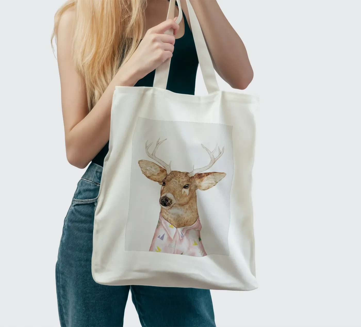 Deer tote bag by Animal Crew