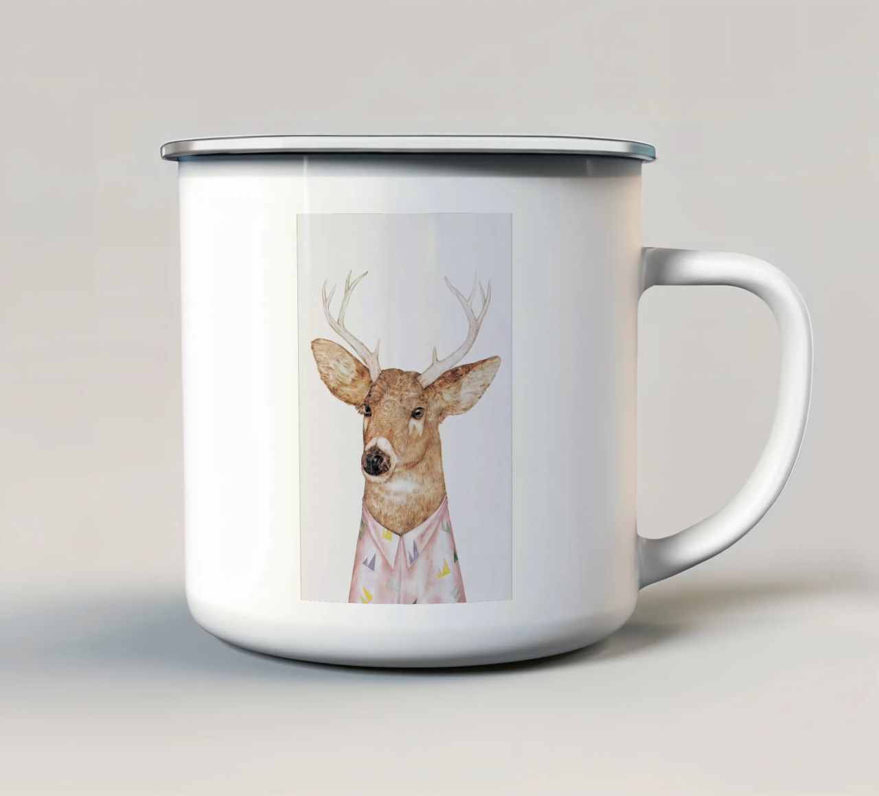 Cervo tazza in smalto da Animal Crew