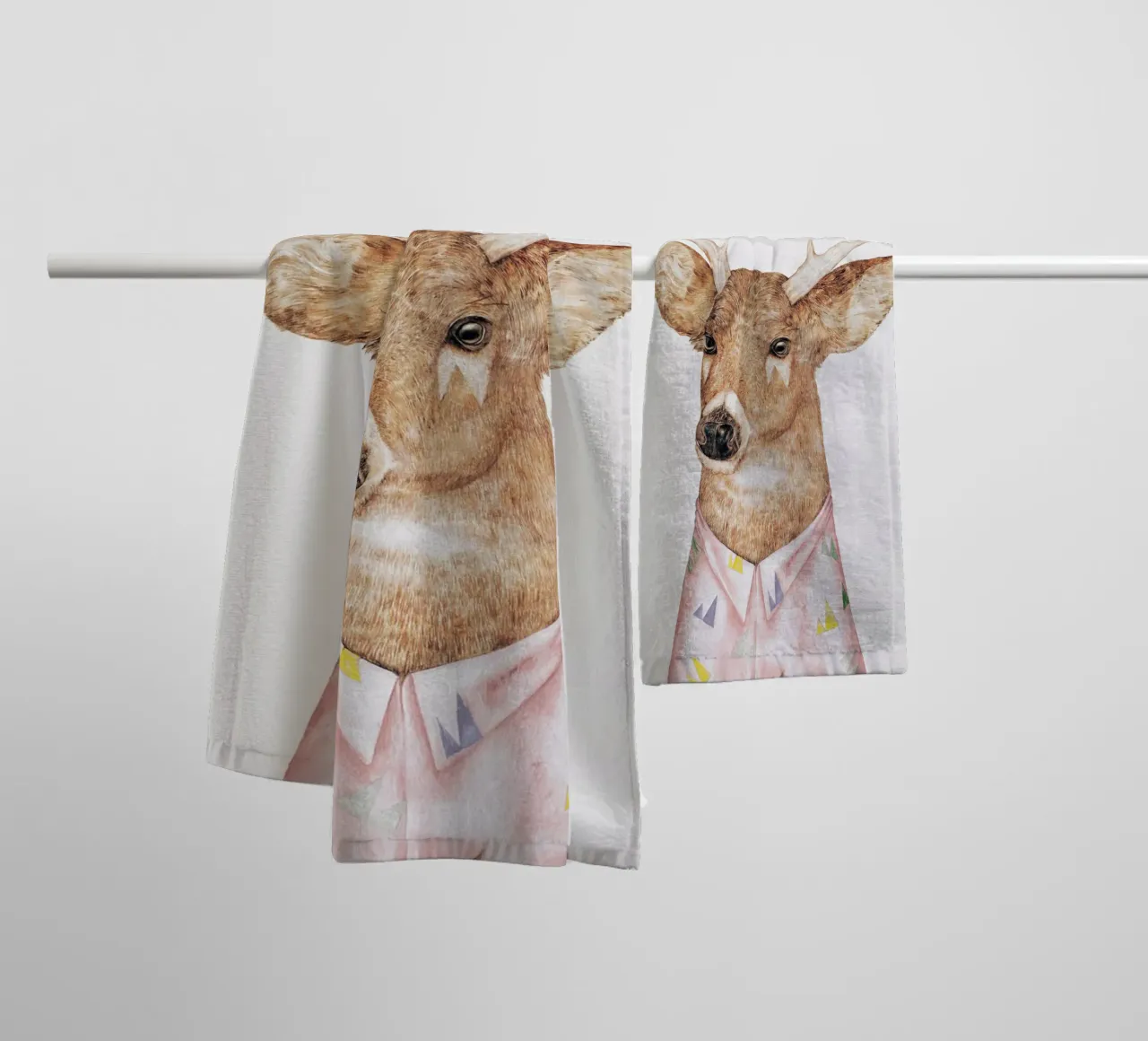 Herten badhanddoek van Animal Crew