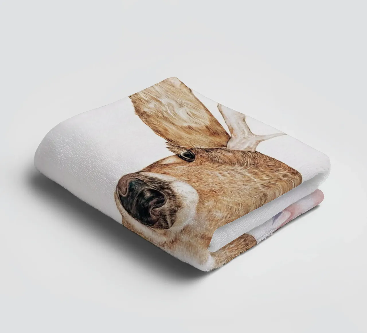 Herten badhanddoek van Animal Crew