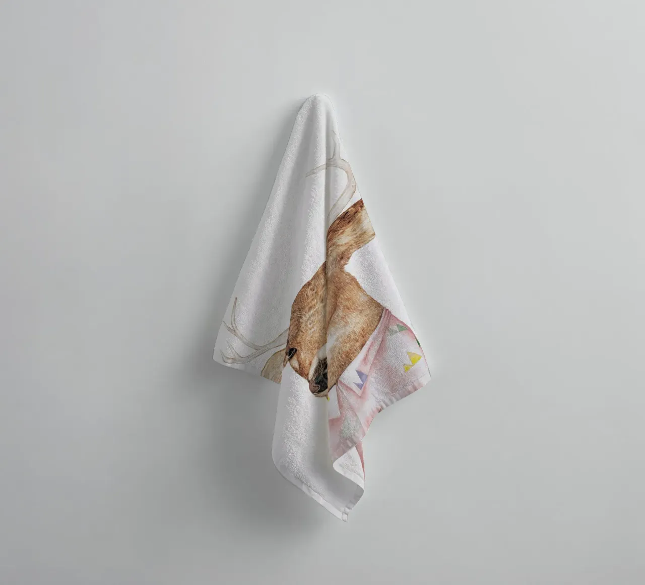 Herten badhanddoek van Animal Crew