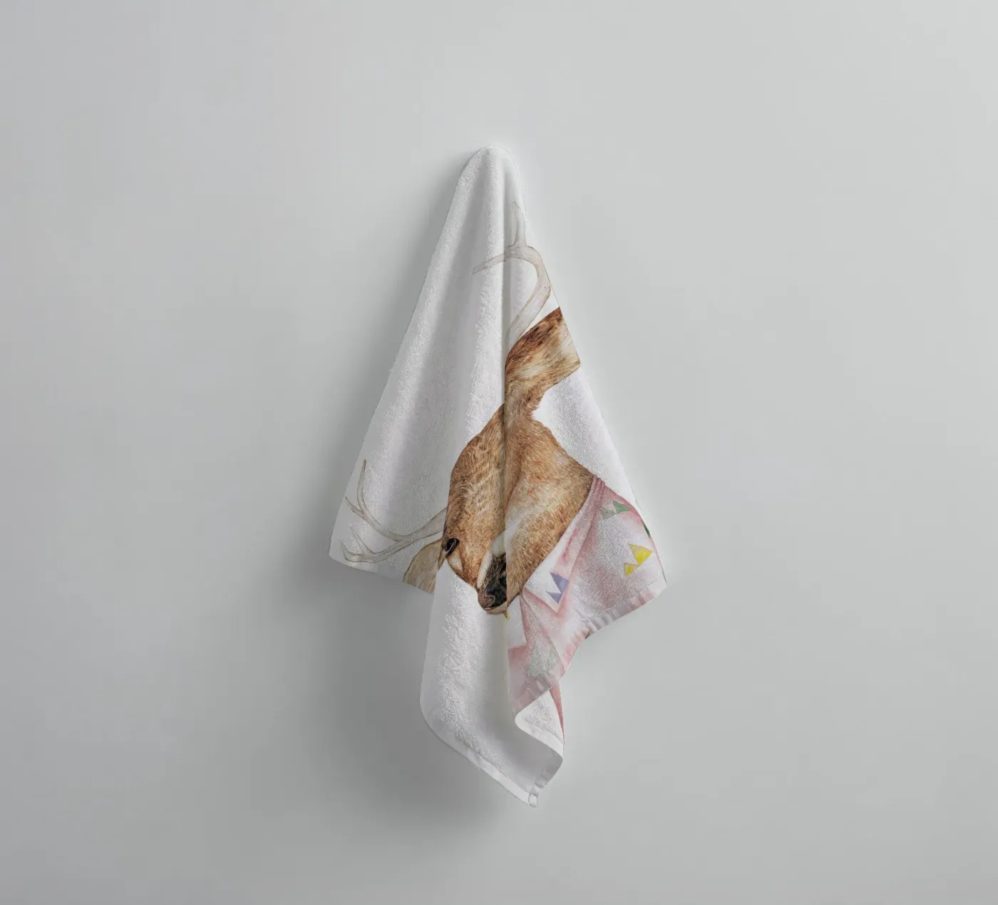 Herten badhanddoek van Animal Crew