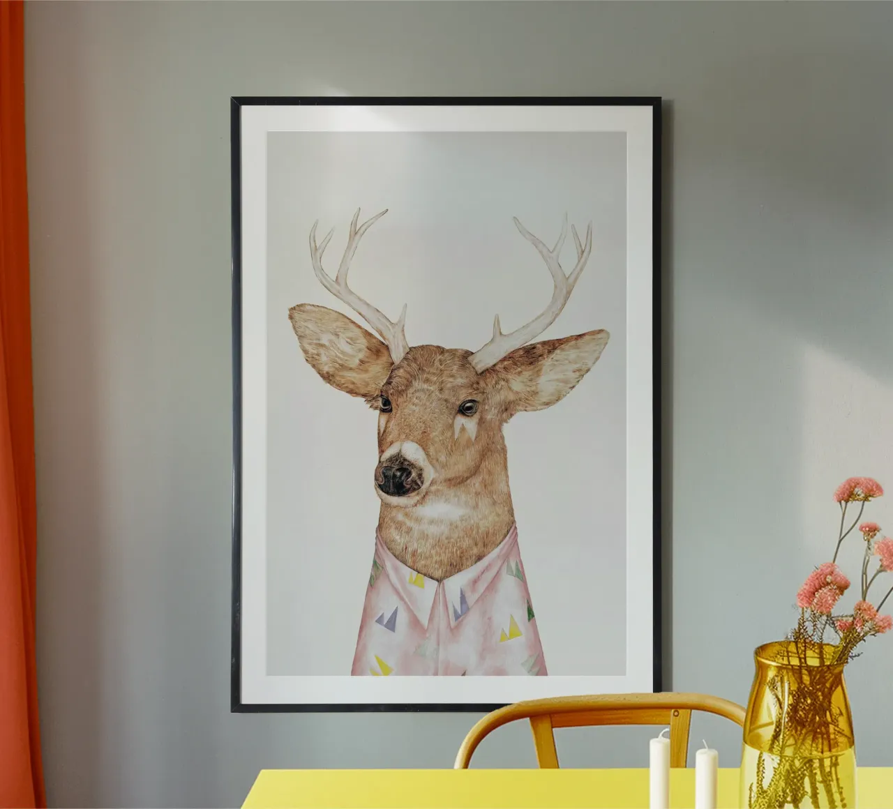 Cervo poster da Animal Crew