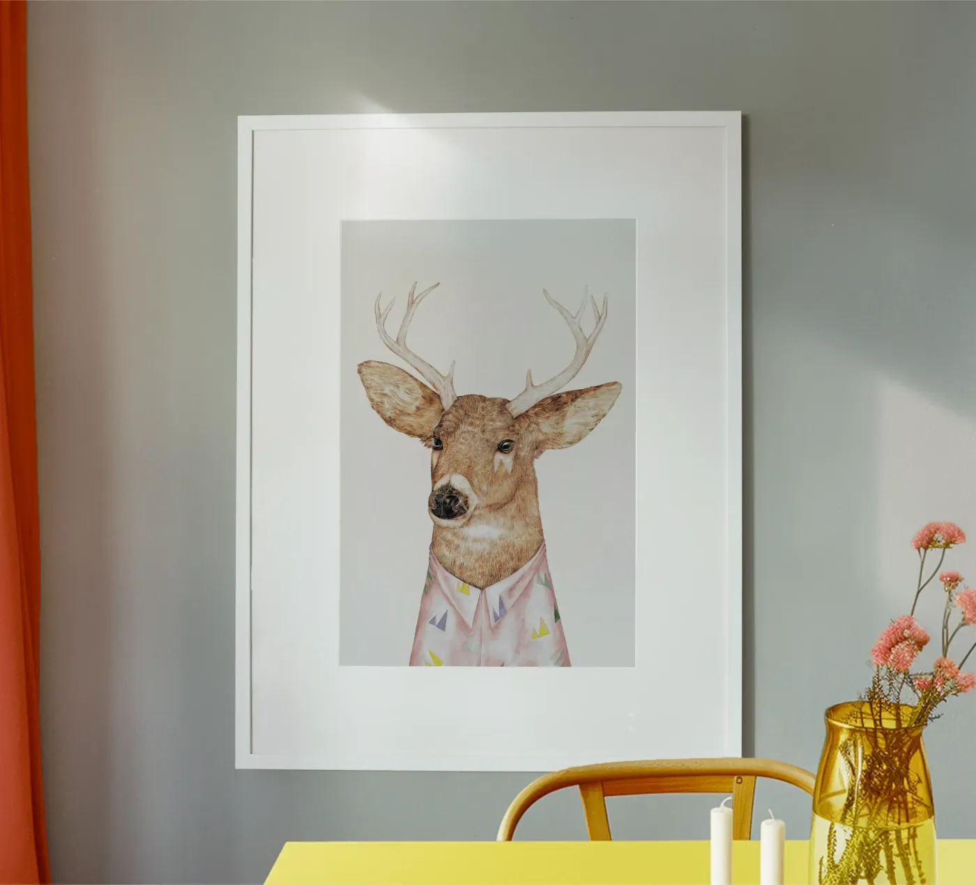 Deer poster by Animal Crew