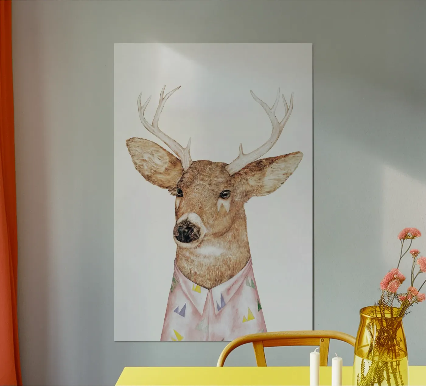 Deer poster by Animal Crew