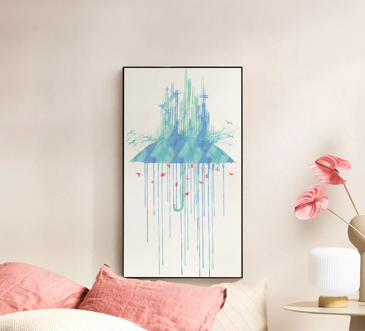 Umbrella Splash plexiglass da berwies