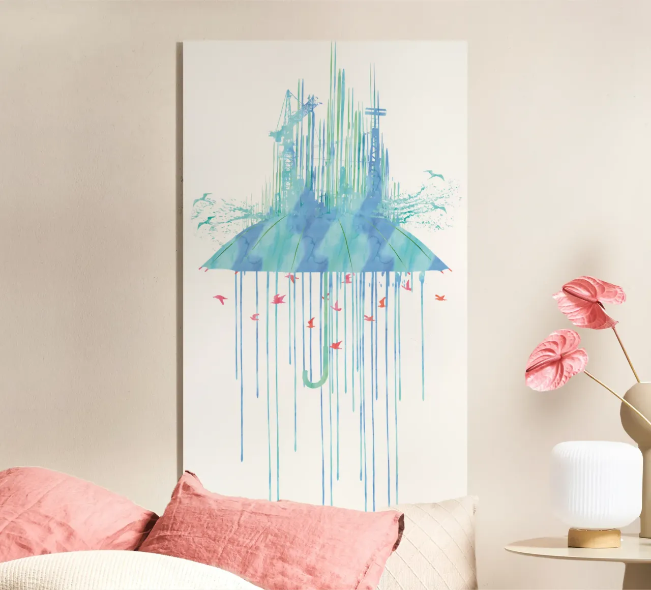 Umbrella Splash plexiglass da berwies