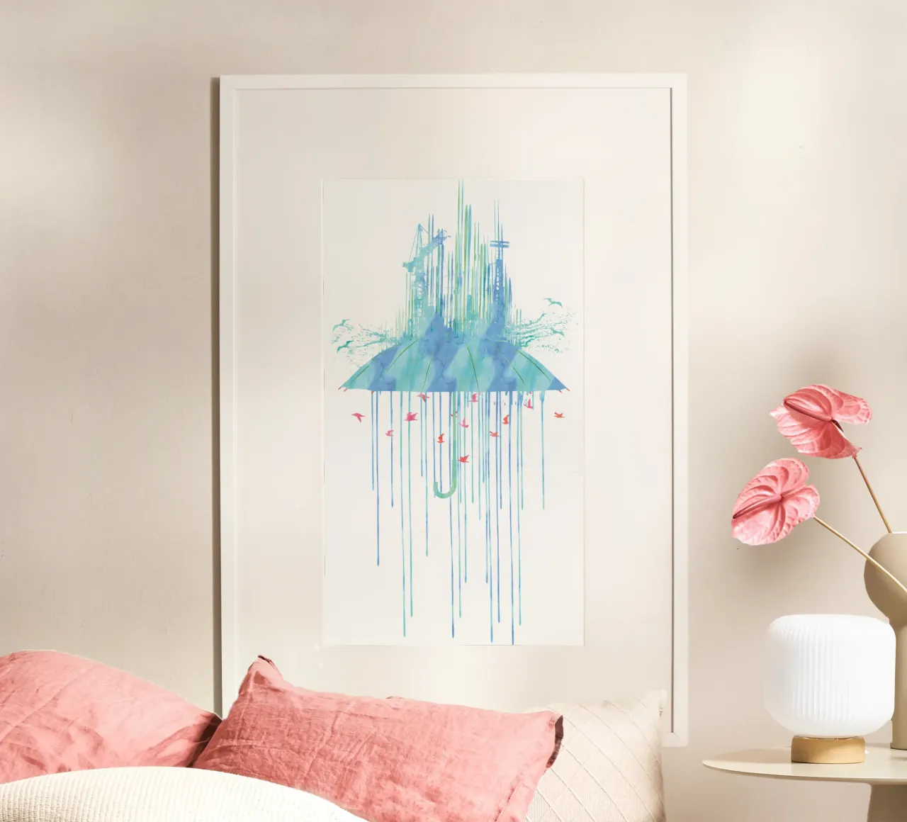 Umbrella Splash poster da berwies