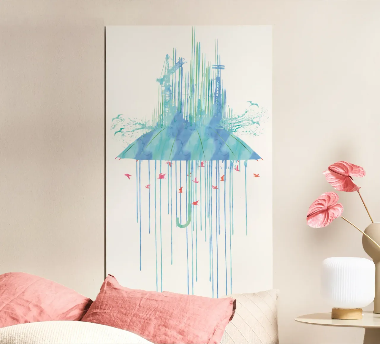 Umbrella Splash poster da berwies