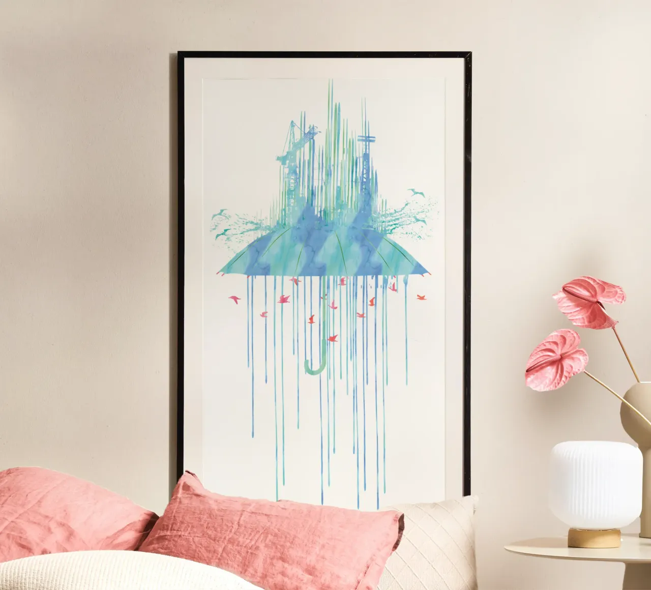 Umbrella Splash poster da berwies