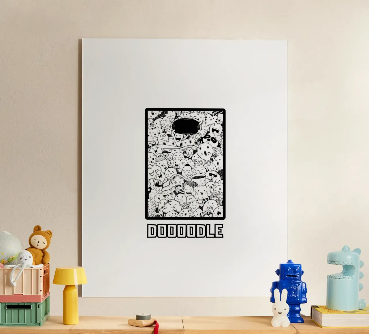 DOOOODLE acrylic glass by BAWA