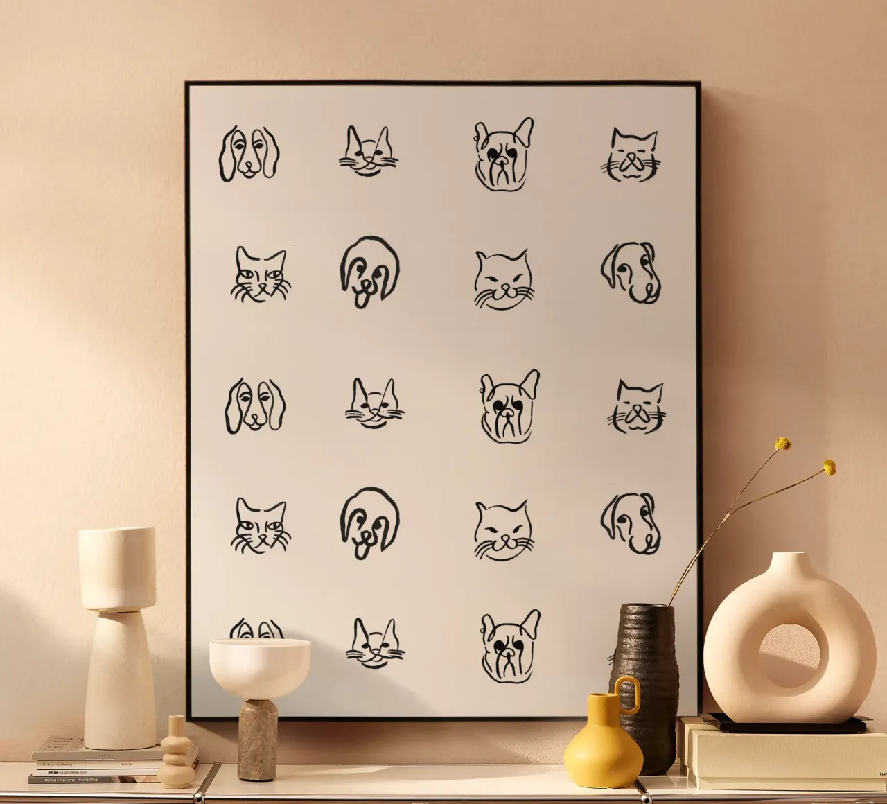 PET LOVER acrylic glass by BAWA