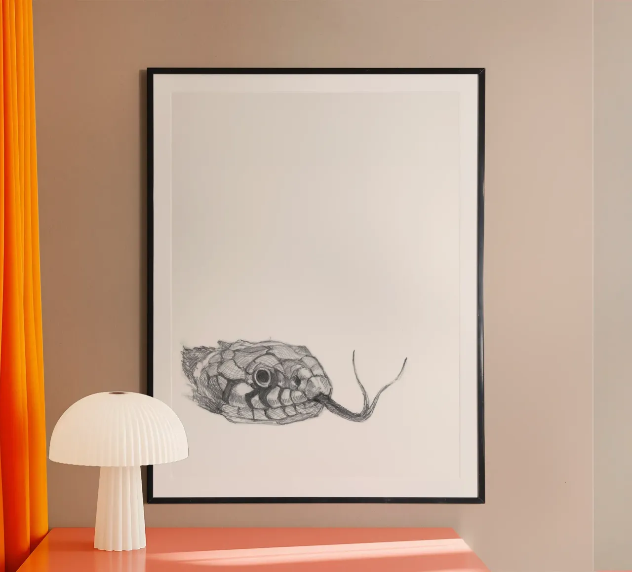 Serpente poster da studio stine