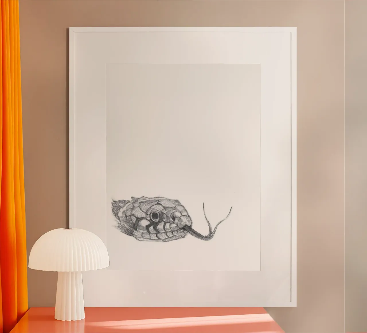 Serpente poster da studio stine