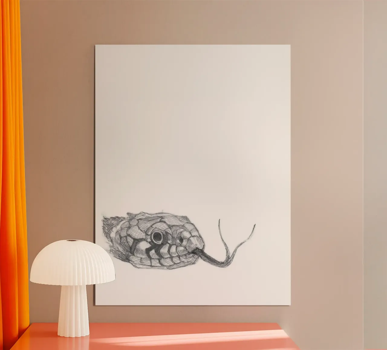 Serpente poster da studio stine