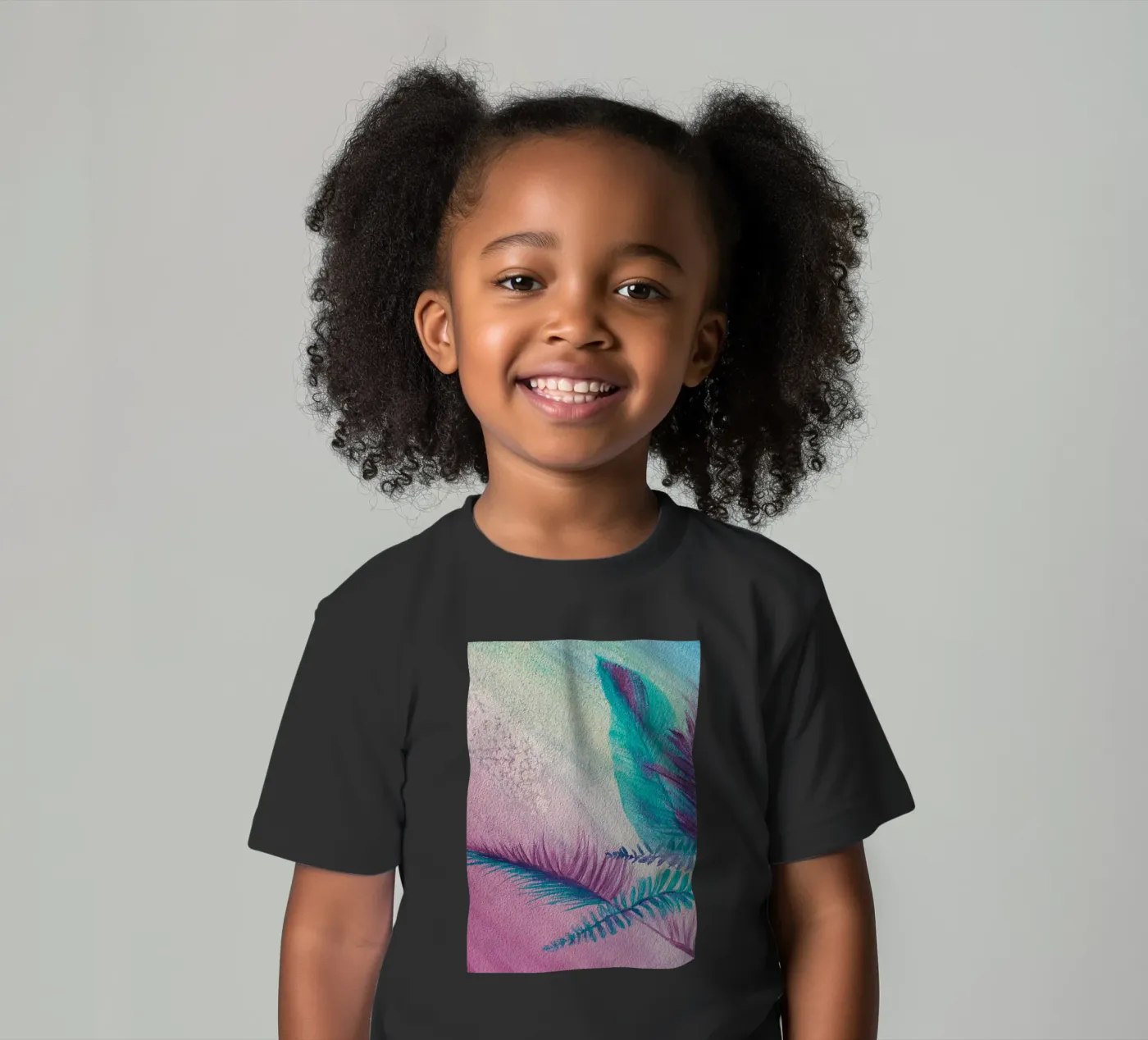 Zomertijd kinder t-shirt van Eva Nev Watercolor