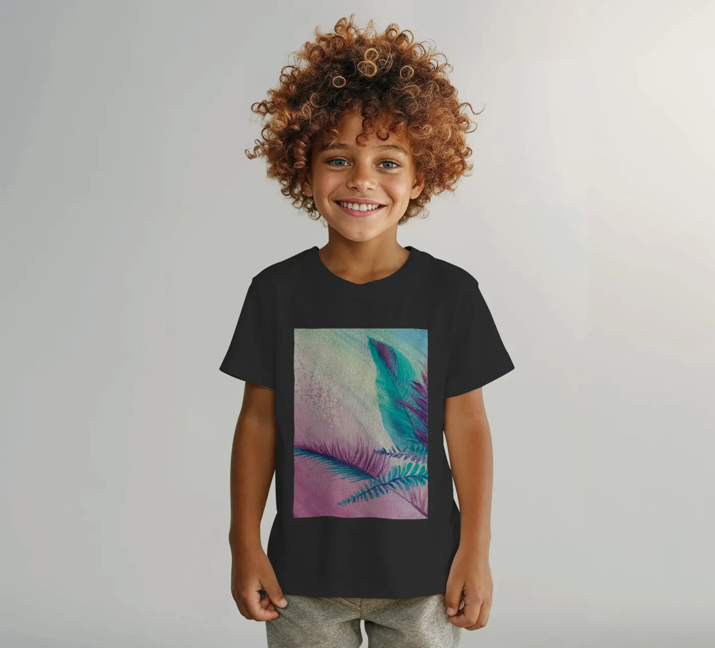 Zomertijd kinder t-shirt van Eva Nev Watercolor