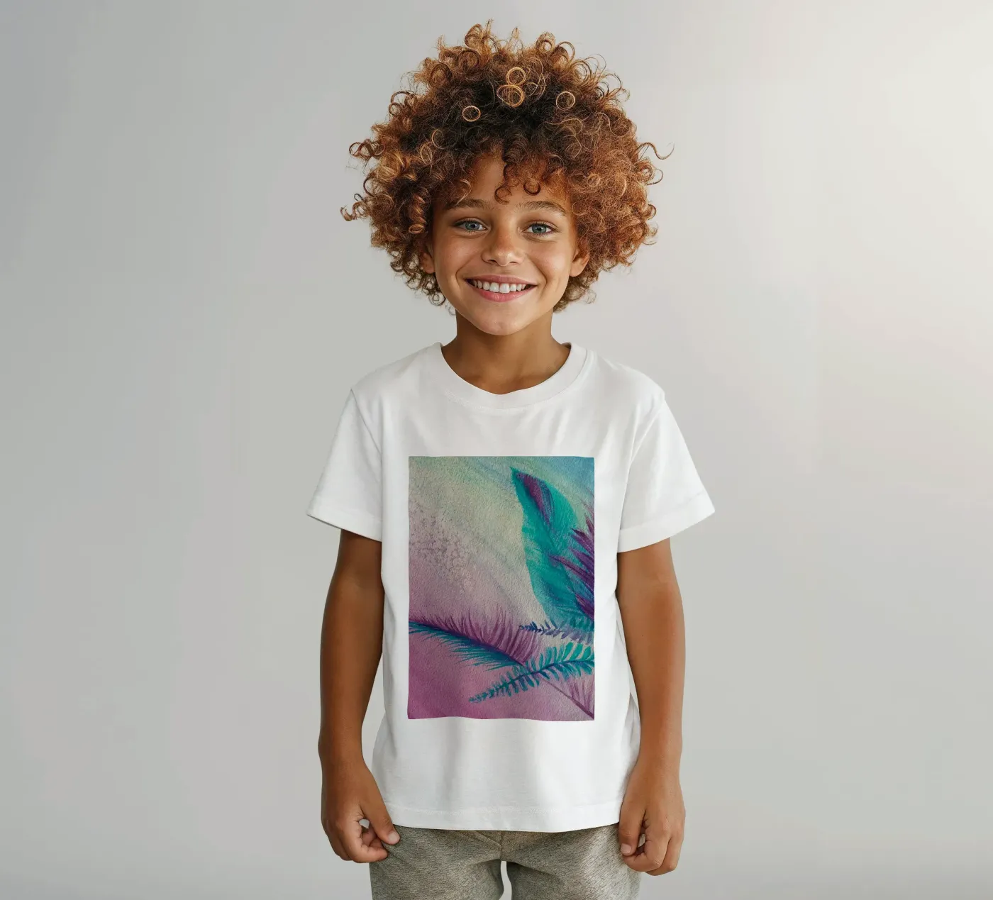 L'ora legale t-shirt bambini da Eva Nev Watercolor