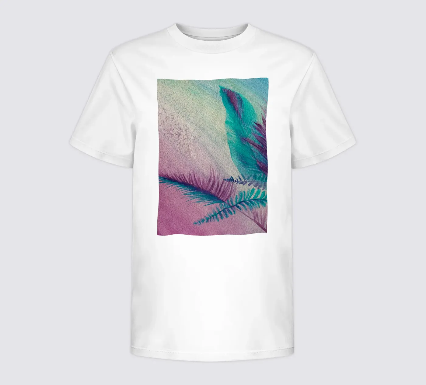 Zomertijd kinder t-shirt van Eva Nev Watercolor