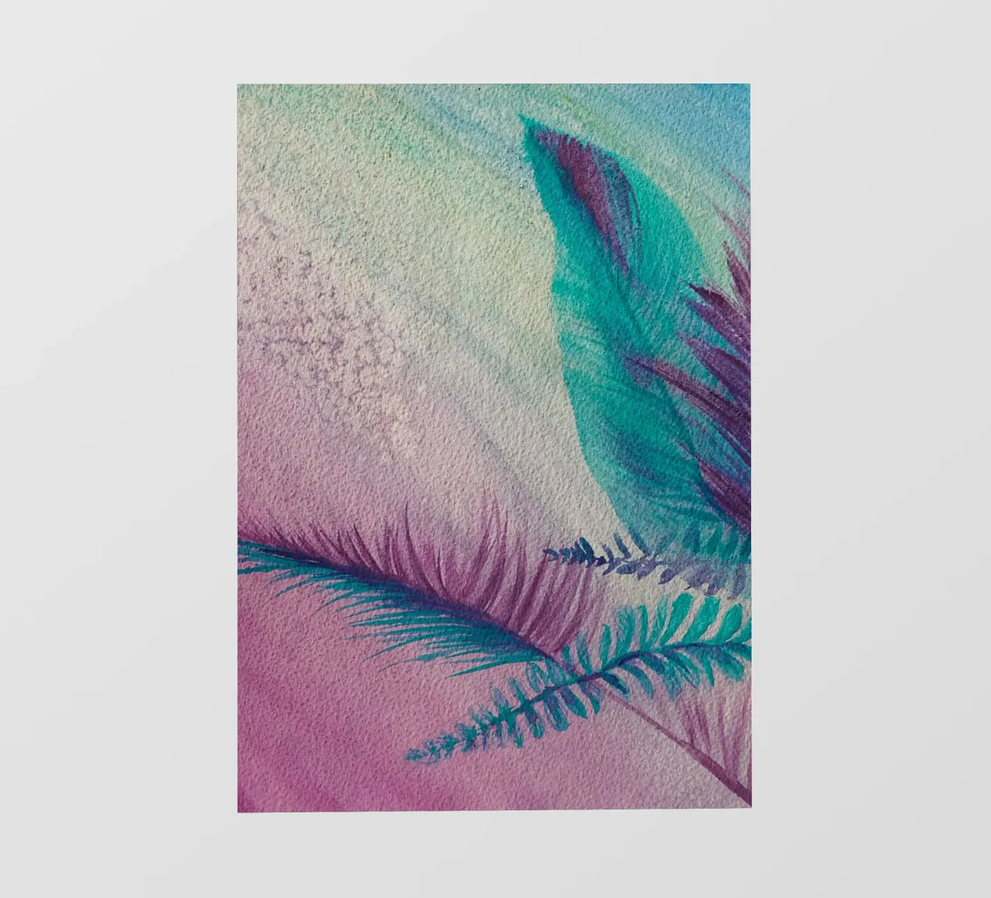 Summertime carta da parati fotografica da Eva Nev Watercolor