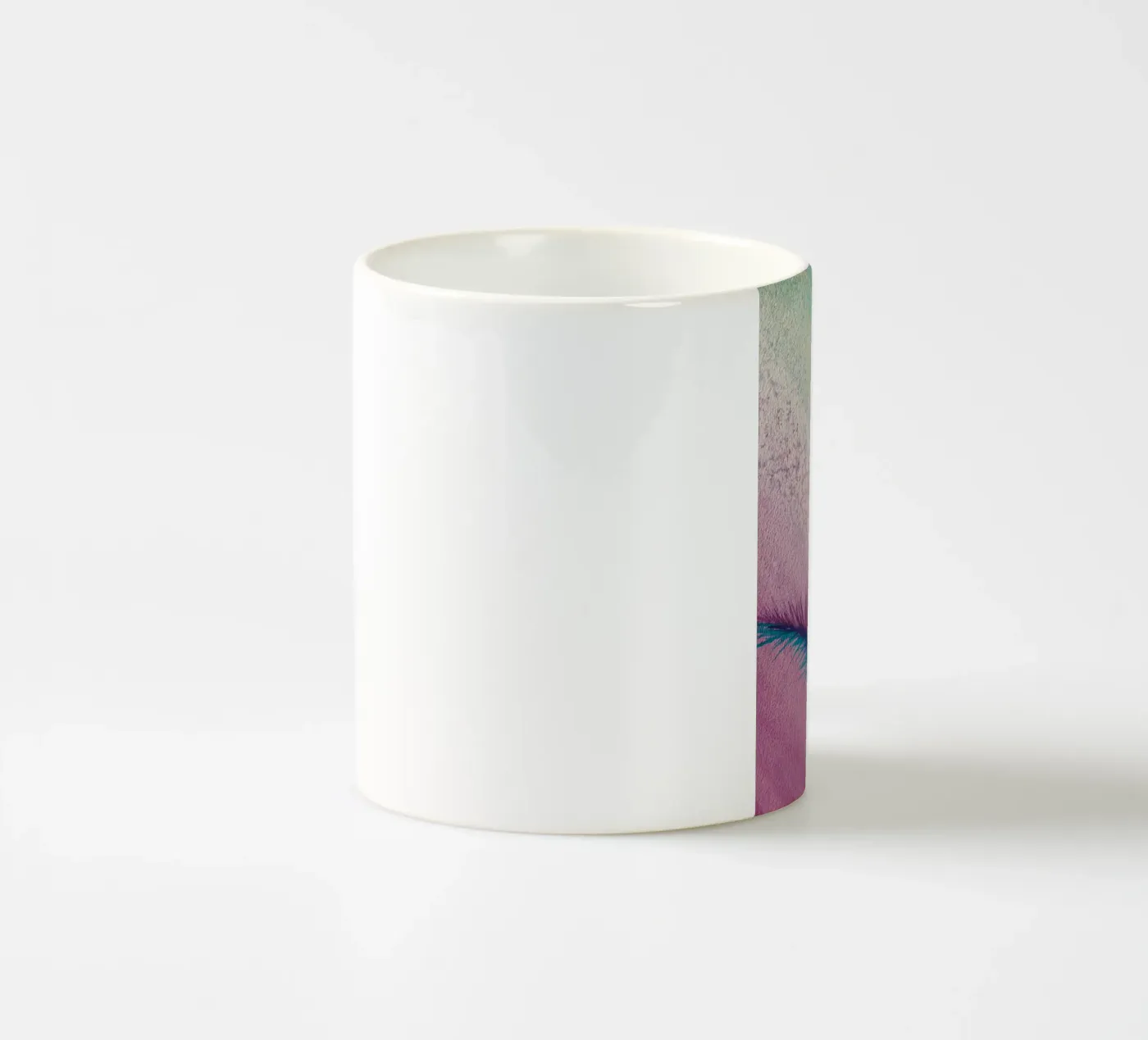 Summertime ceramic mug by Eva Nev Watercolor