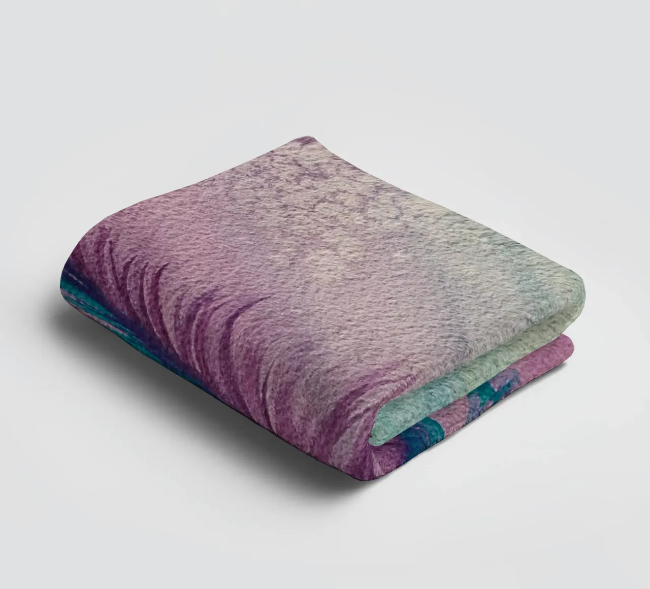 Summertime towel by Eva Nev Watercolor