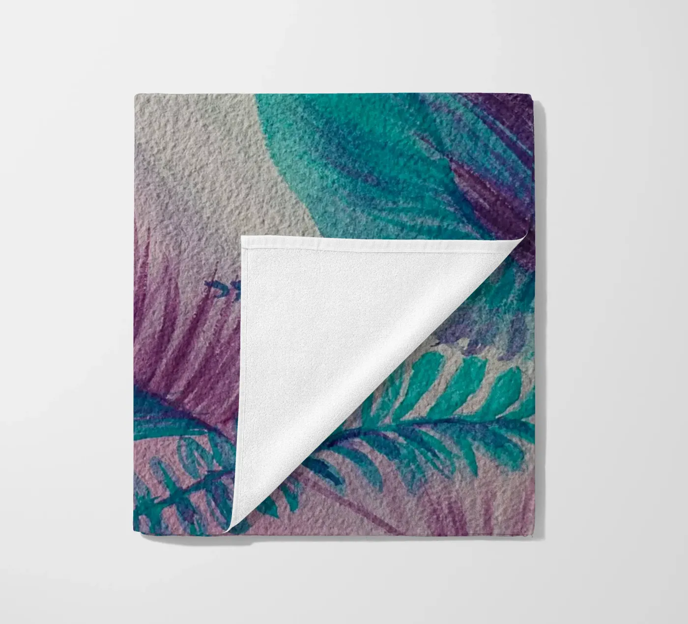 Summertime beach towel by Eva Nev Watercolor