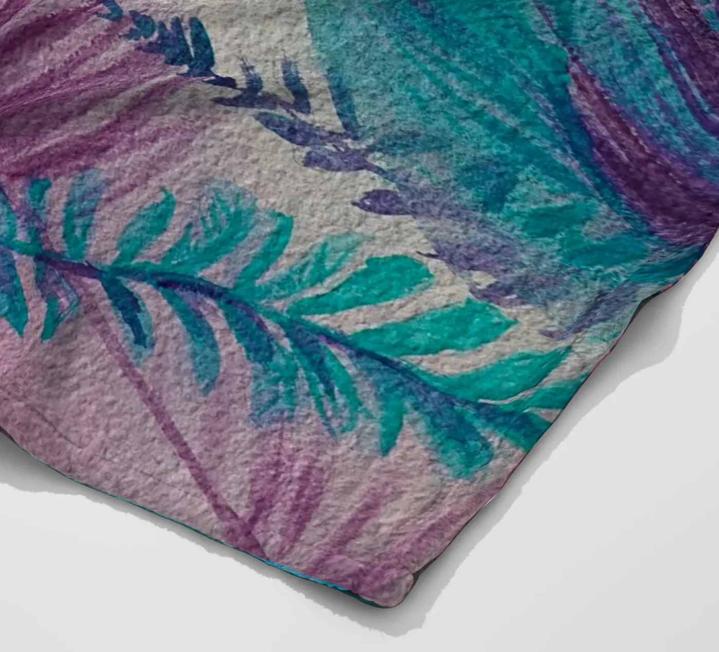 Summertime fleece blanket by Eva Nev Watercolor