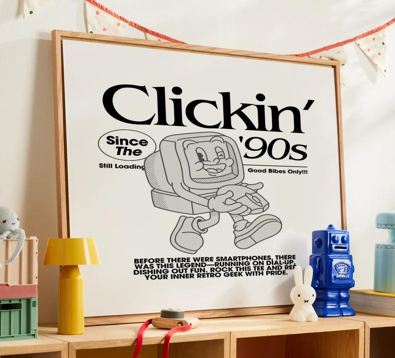 CLICKIN 90s plexiglass da BAWA