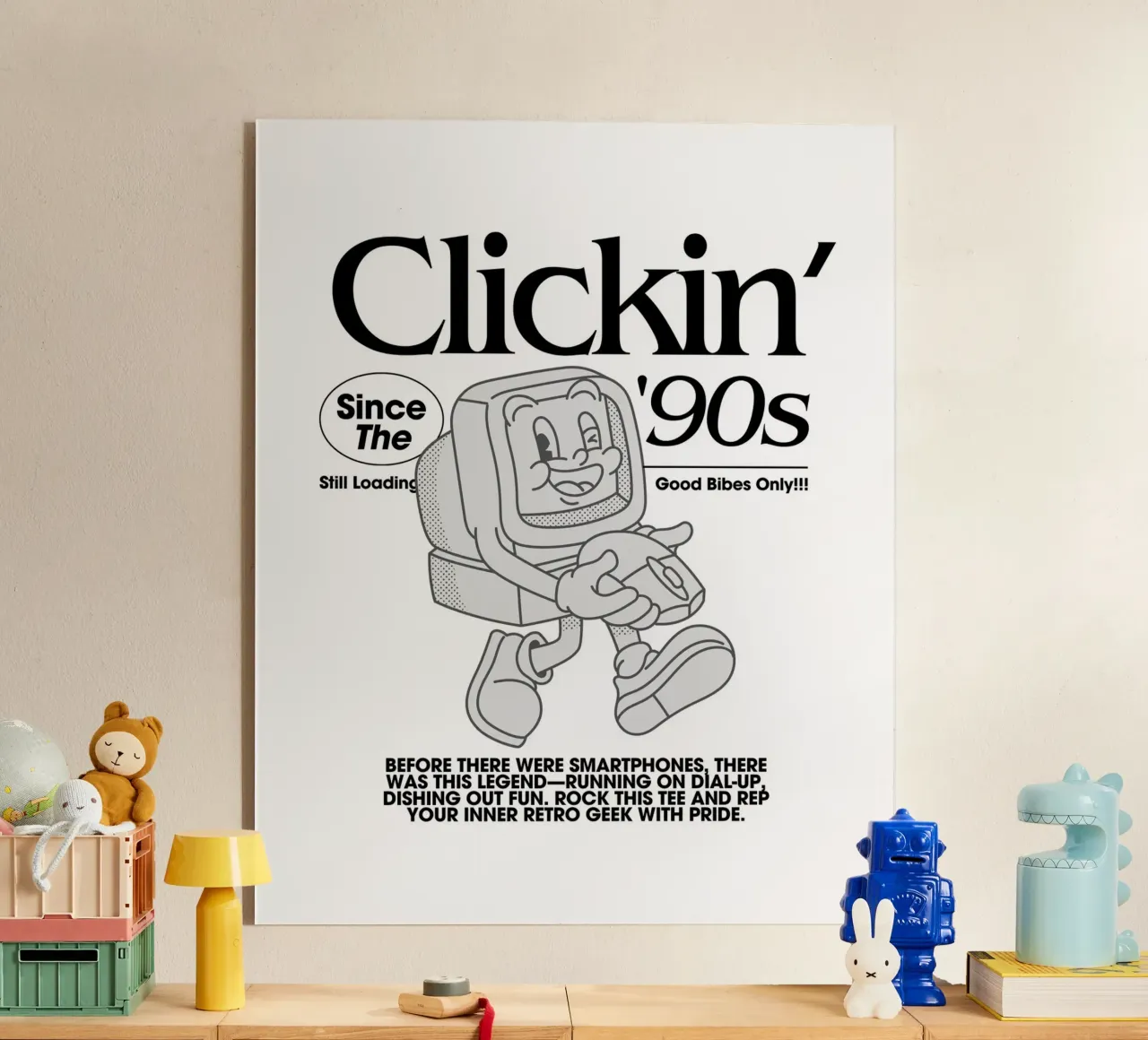 CLICKIN 90s plexiglass da BAWA