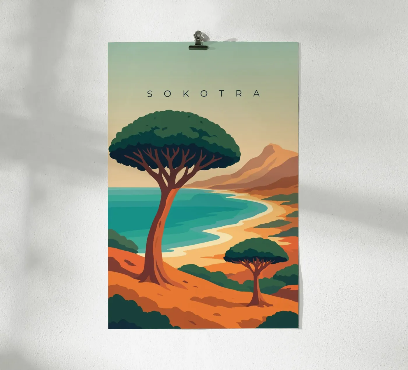 Sokotra poster by minimalist designs