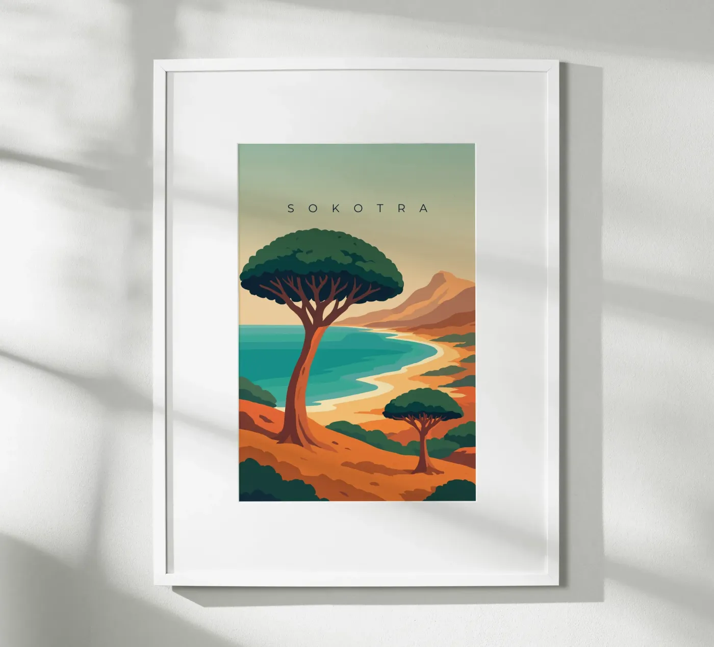 Sokotra poster by minimalist designs
