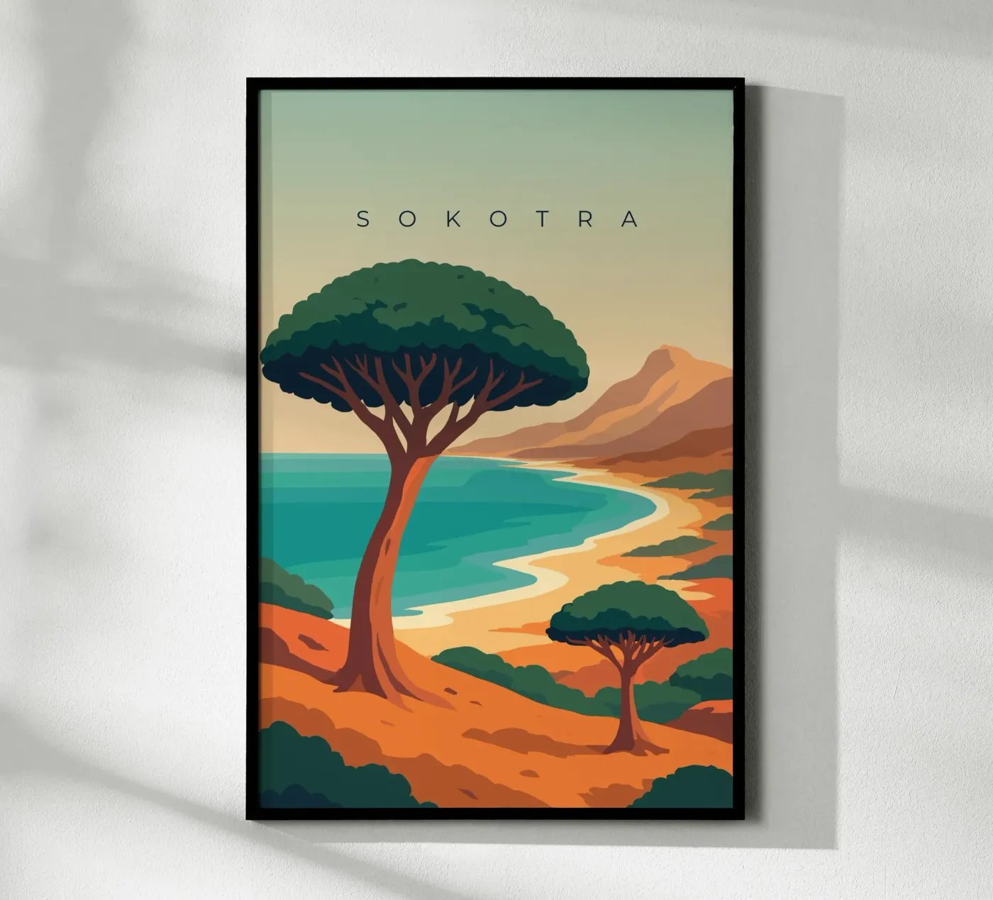 Sokotra poster by minimalist designs