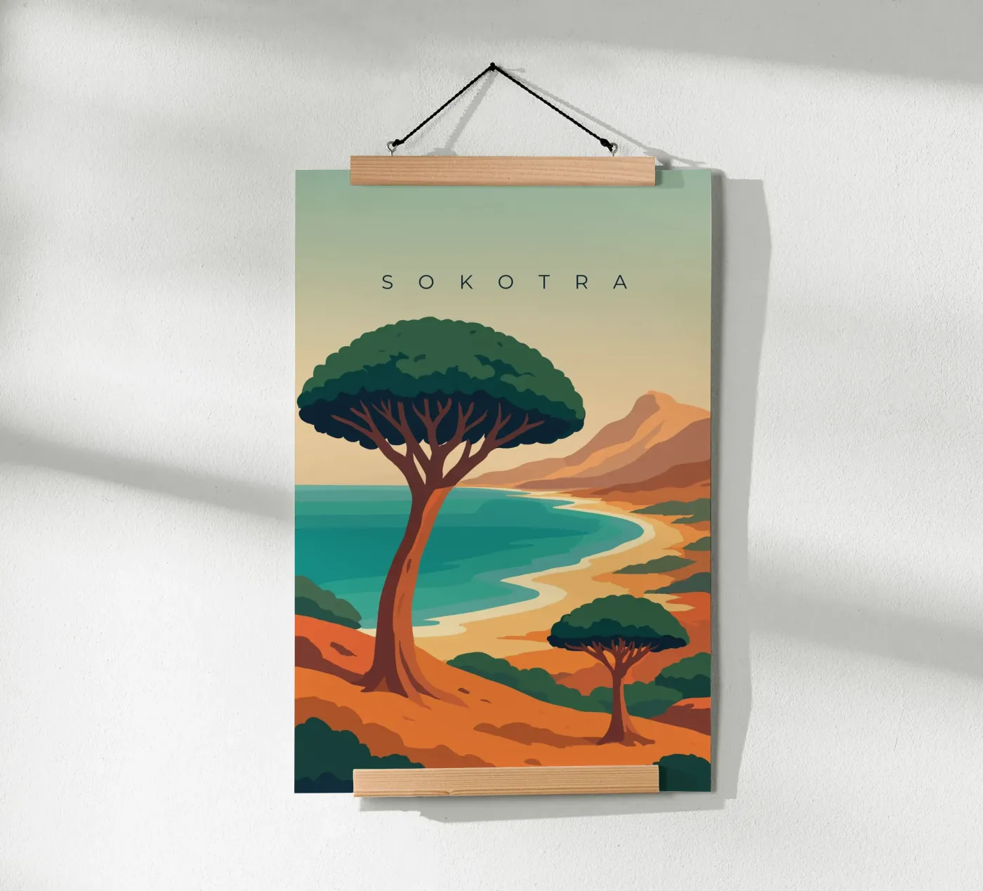 Sokotra poster by minimalist designs