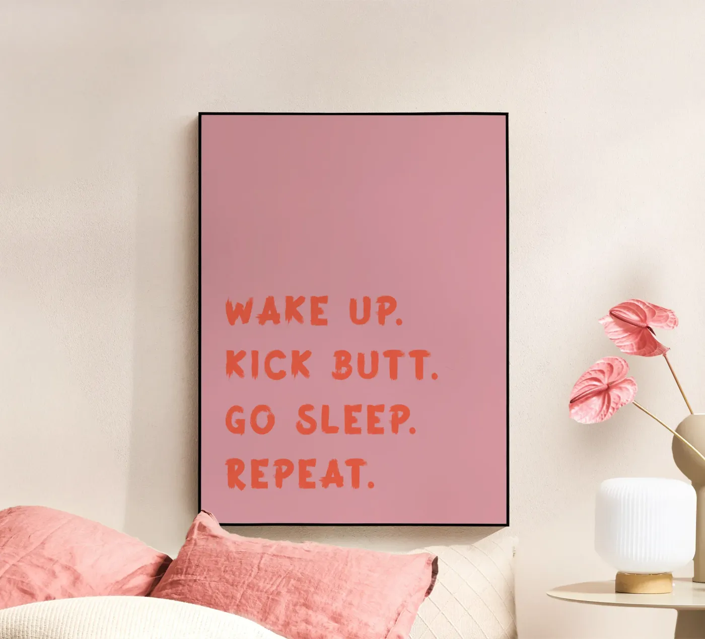 Wake up. plexiglass da studio stine