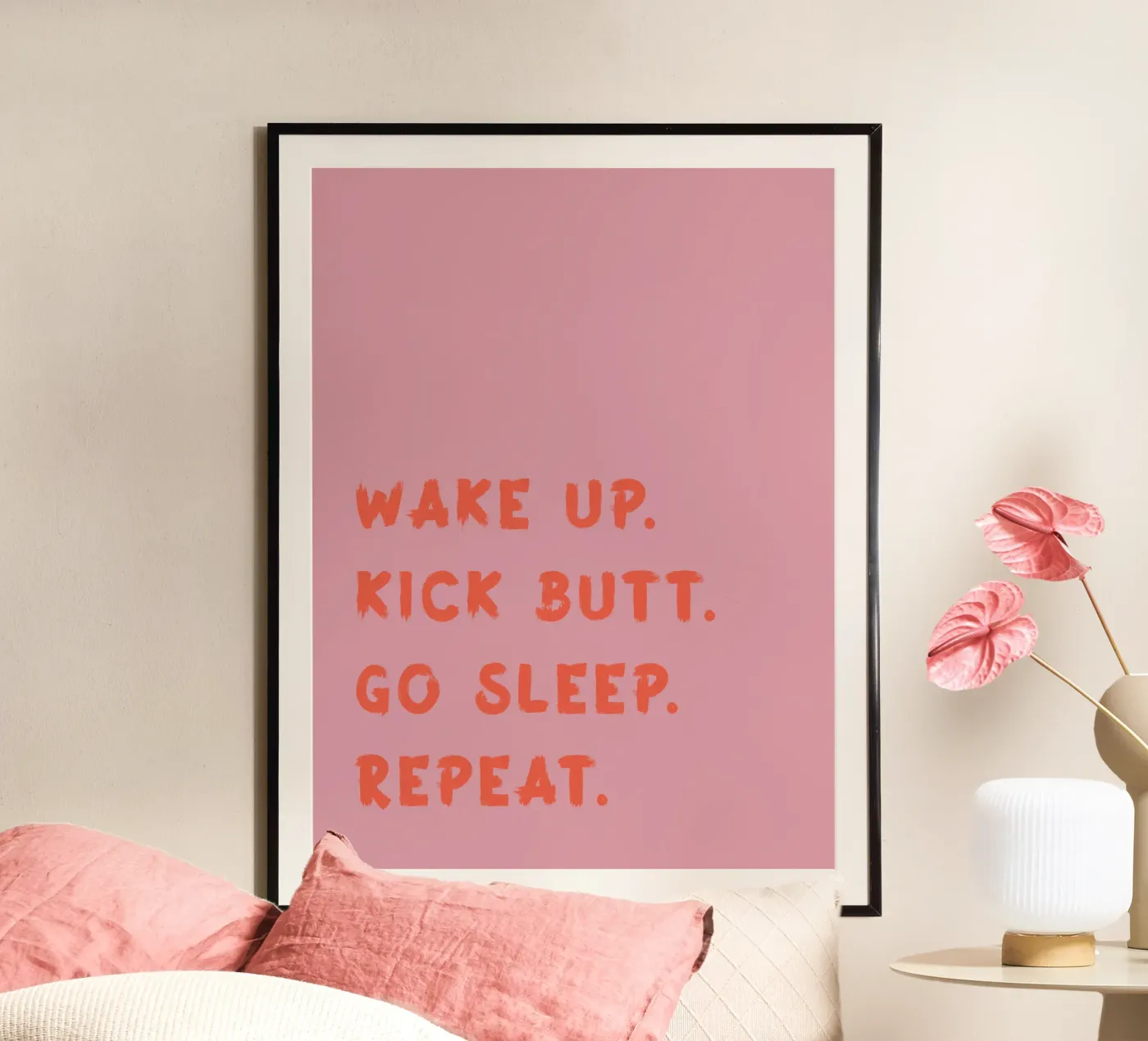 Wake up. poster de studio stine
