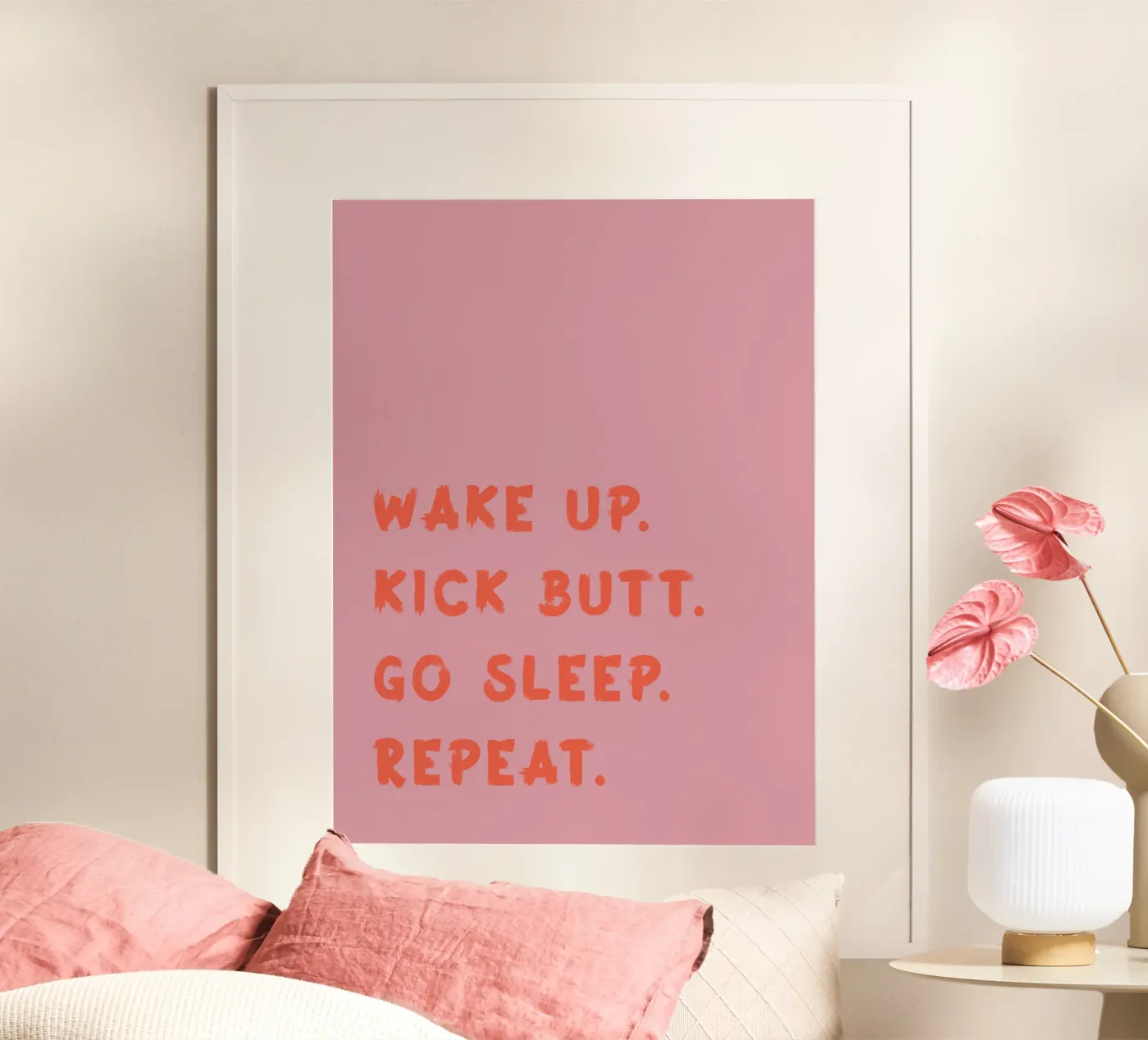Wake up. poster de studio stine